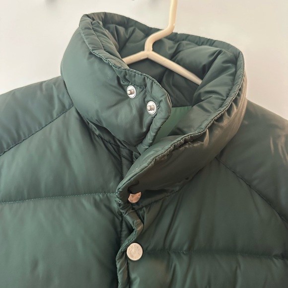 Oversized Moncler Dark Green Puffer Jacket - Picture 4 of 8
